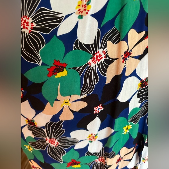 Ingear Resort kimono style cover up multi color floral print - Picture 7 of 7